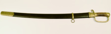 Шашка артиллерийская нижних чинов, образца 1881 года, Россия.