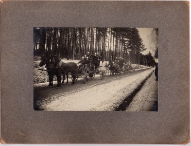 Фотография выезда пожарной команды.