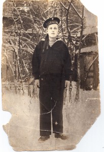 Фотография матроса Балтийского Флотского экипажа.