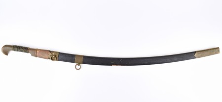 Шашка казачья офицерская образца 1838-го года, с ножнами, Германия, Золинген для России.