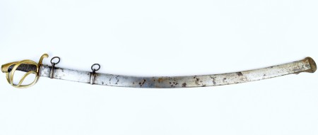 Сабля  кавалерийская офицерская, образца 1827 года, Россия.