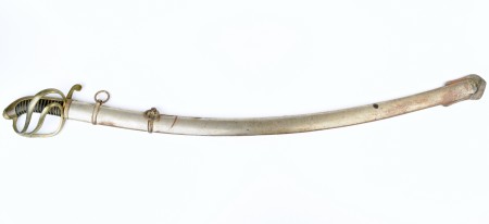 Сабля офицерская кавалерийская , образца 1827 года, с ножнами, Германия, Золинген, для России.