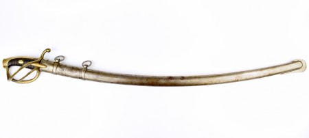 Сабля русская солдатская кавалерийская, образца 1827 года.