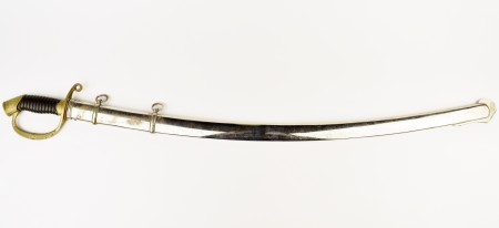 Сабля офицерская пехотная, парадная, с ножнами, образца 1913 года, Германия, Золинген - Россия, Москва 1913-1917 гг.
