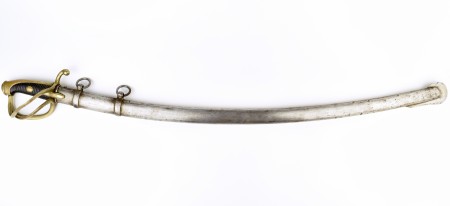 Сабля кавалерийская нижних чинов, образца 1827 года, Златоуст, 1877 год.