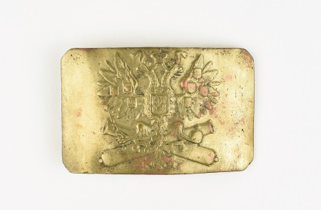 Артиллерийская бляха РИА, образца 1894 года.