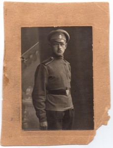 Фото юнкера Николаевского Инженерного училища.