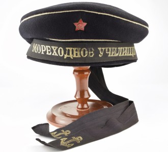 Бескозырка курсанта мореходного училища, СССР.