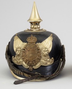 Шведский пикельхельм, образца 1887 года.