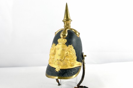 Шведский пикельхельм, образца 1845 года.