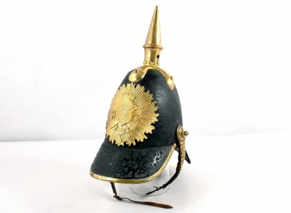 Шведский пикельхельм, образца 1845 года.