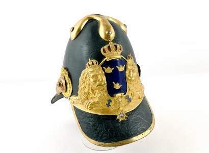 Шведский пикельхельм, образца 1845 года.