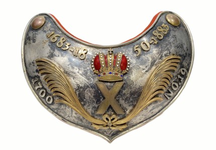 Обер-офицерский знак Лейб-Гвардии Преображенского и Семеновского полков, образца 1910 года. Российская Империя.
